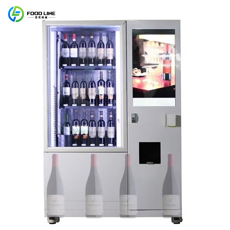 Wine Beer & More - Умный торговый автомат с лифтовой системой
