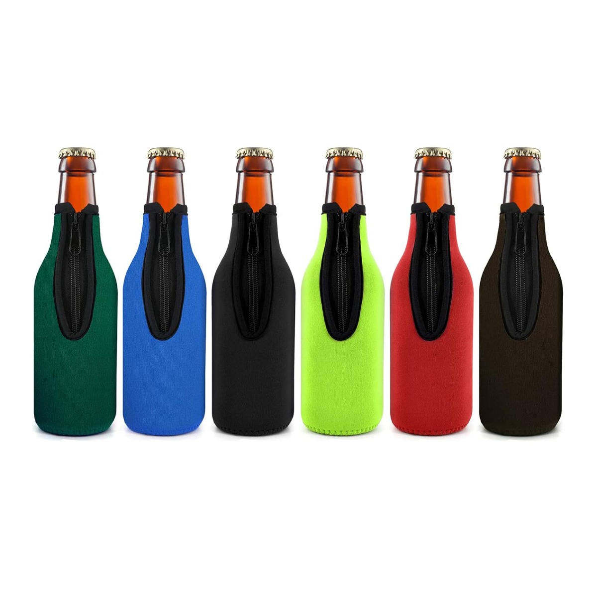 Wine Chiller Sleeve - Набор из 6 цветных термочехлов для