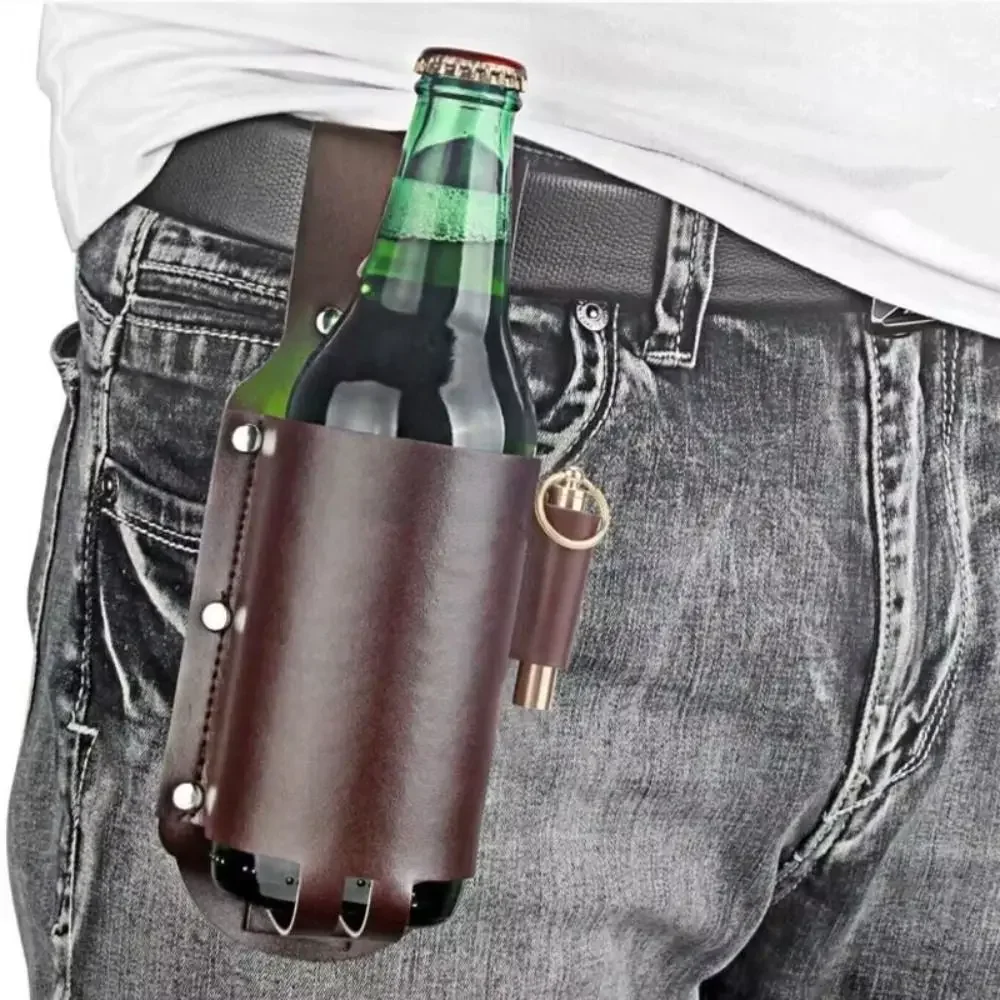 Поясная кобура для пивной буты – обзор и цена Wine Beer Holder
