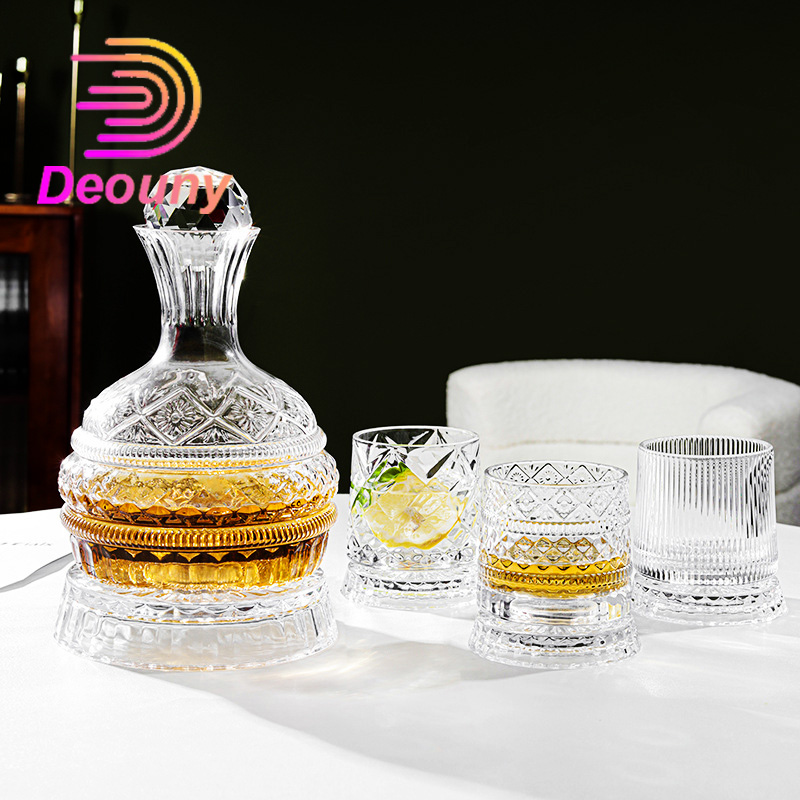 Вращающийся графин для вина DE – обзор и цена Wine Whiskey Beer
