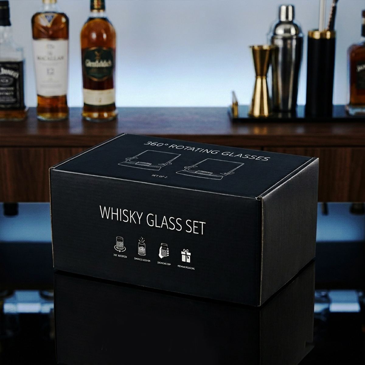 Пара вращающихся бокалов для в – обзор и цена Wine To Beer To Liquor