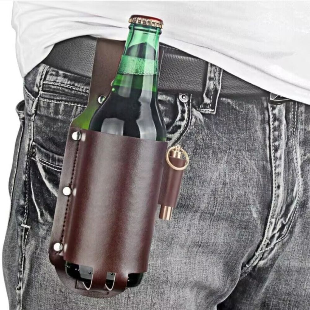 Поясная кобура для пивной буты – обзор и цена Wine Beer Holder