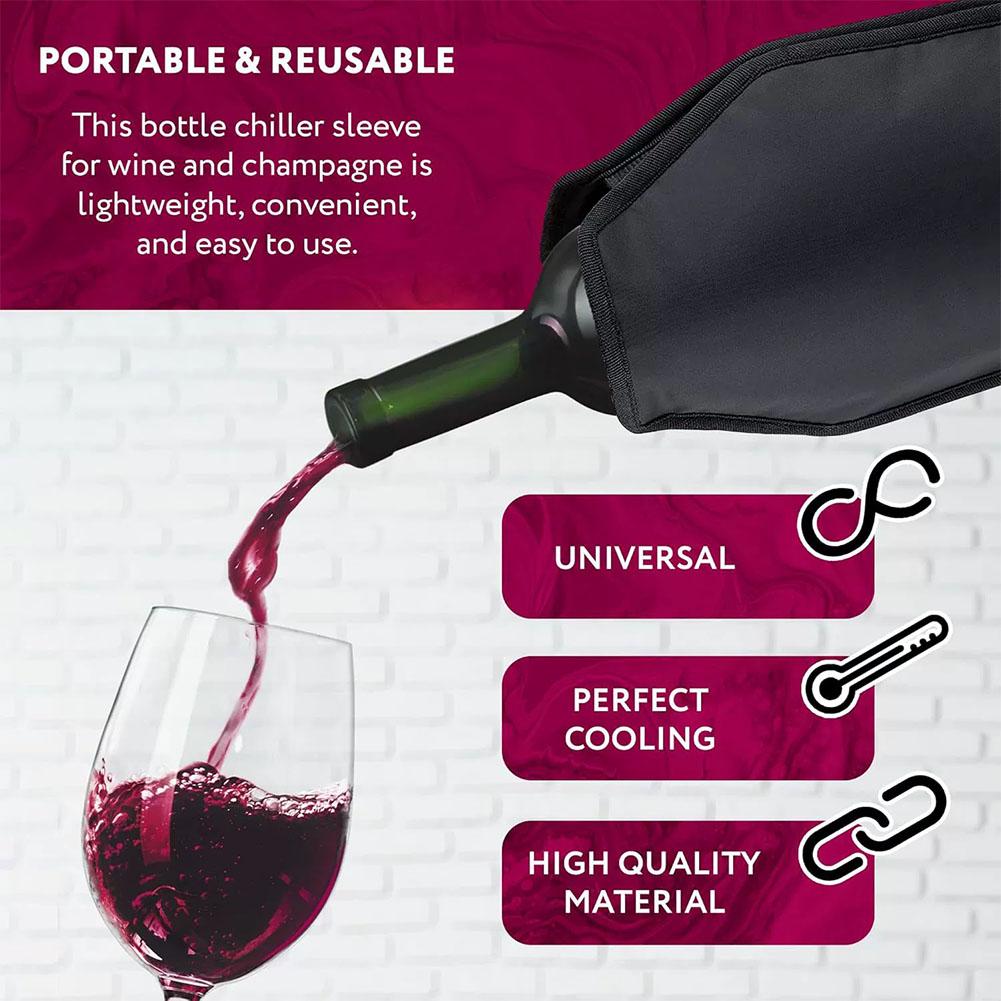 Новая универсальная сумка-холо – обзор и цена Wine Chiller Sleeve
