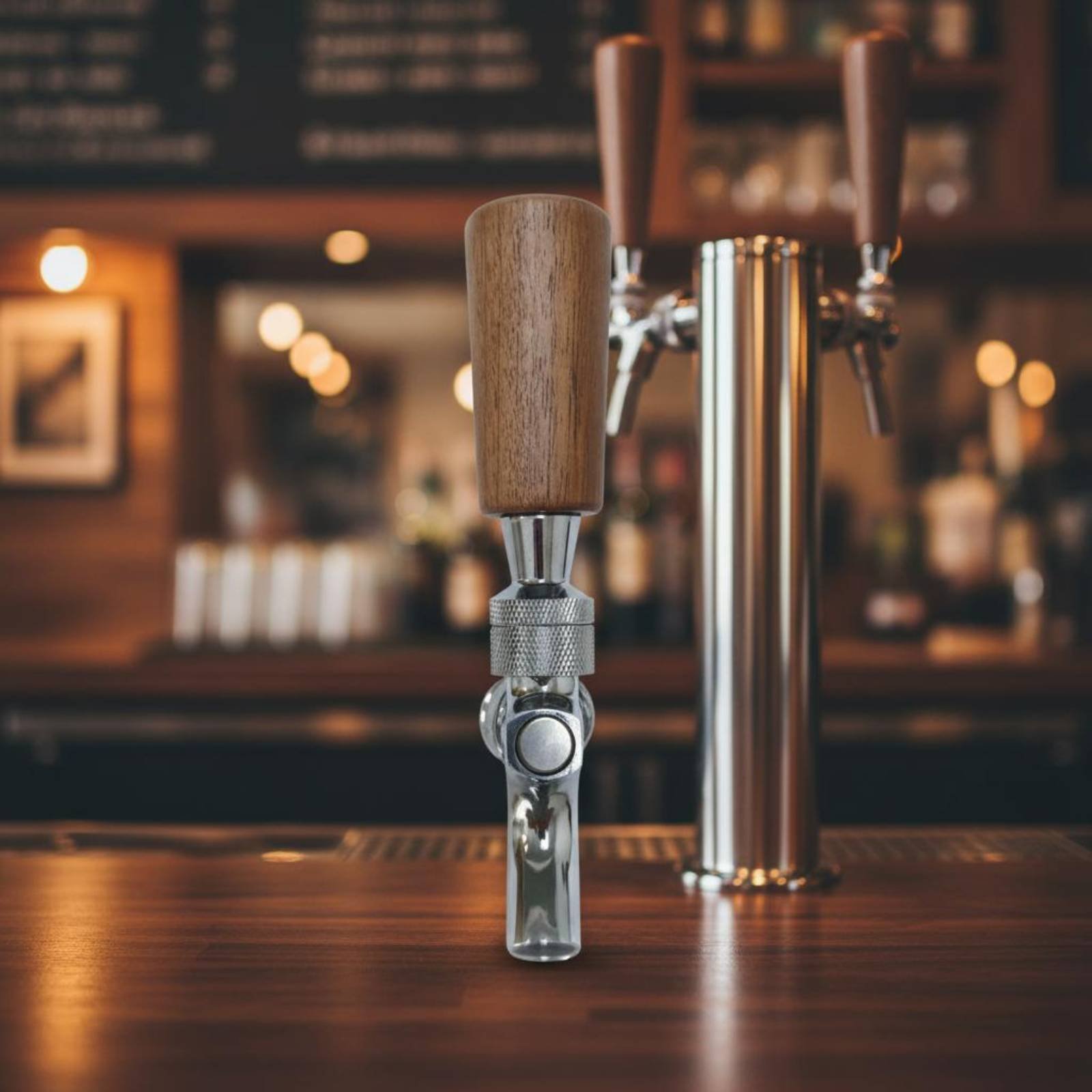 Короткая деревянная ручка для  – обзор и цена Wine Beer Bar